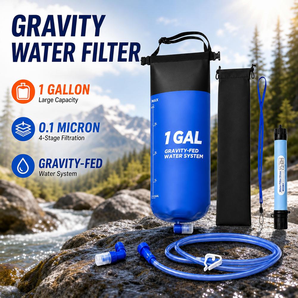 1 Galon Kapasiteli, Yerçekimiy - Outdoor Adventure Backpack incelemesi ve fiyatı